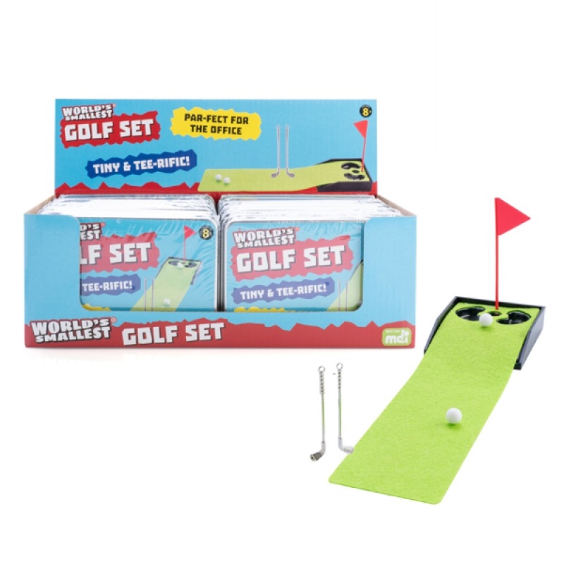 Worlds Smallest Golf Set (Miniature Gift)