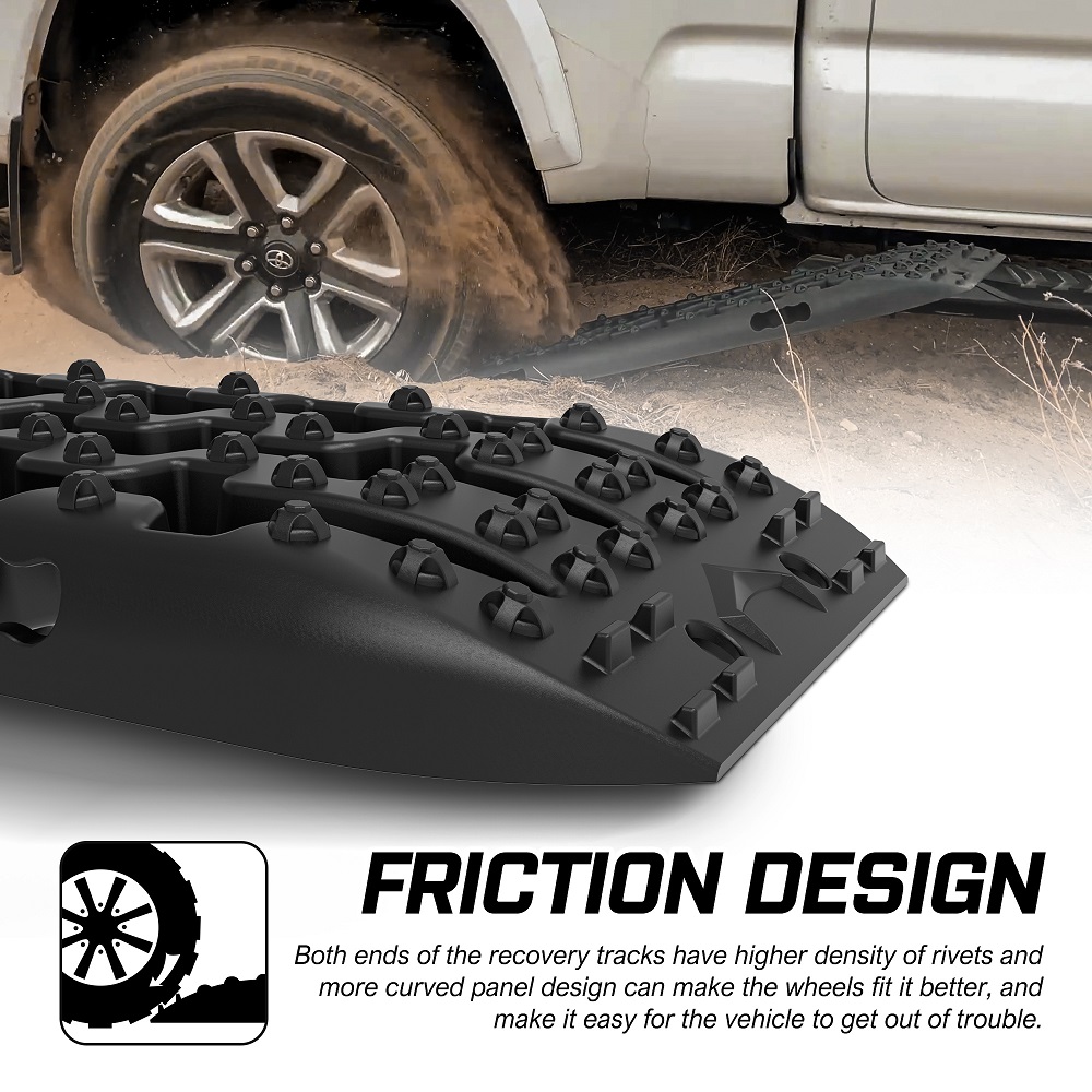 X-BULL Gen 3.0 Black 10T Recovery Tracks 2-Piece Set - Image 5