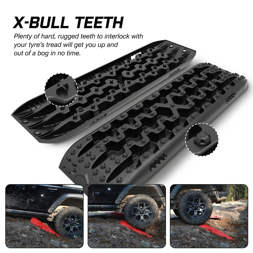 X-BULL Gen 3.0 Black 10T Recovery Tracks 2-Piece Set - Image 6