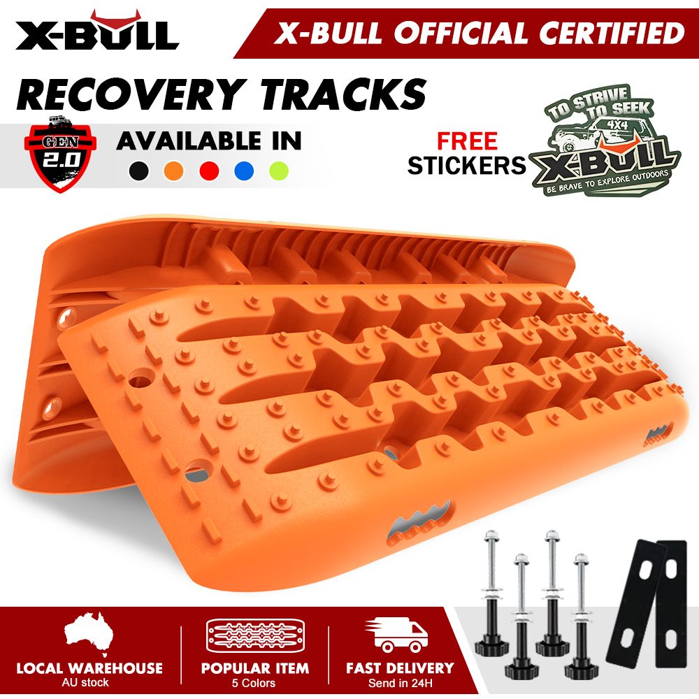 X-BULL Gen 2.0 Recovery Tracks Sand Tracks with 4 Mounting Pins