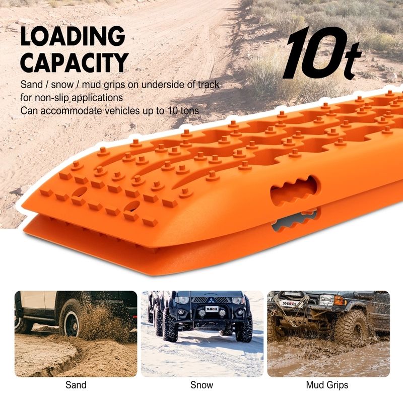X-BULL Gen 2.0 Recovery Tracks Sand Tracks with 4 Mounting Pins - Image 4