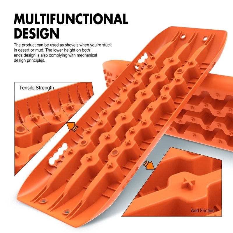 X-BULL Gen 2.0 Recovery Tracks Sand Tracks with 4 Mounting Pins - Image 6