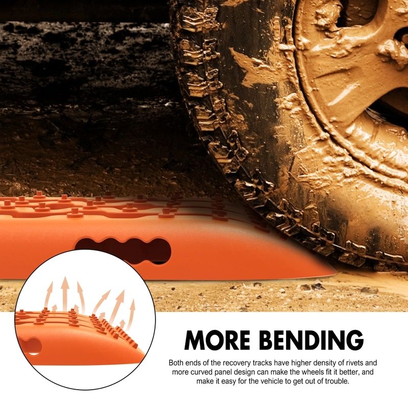 X-BULL Gen 2.0 Recovery Tracks Sand Tracks with 4 Mounting Pins - Image 7