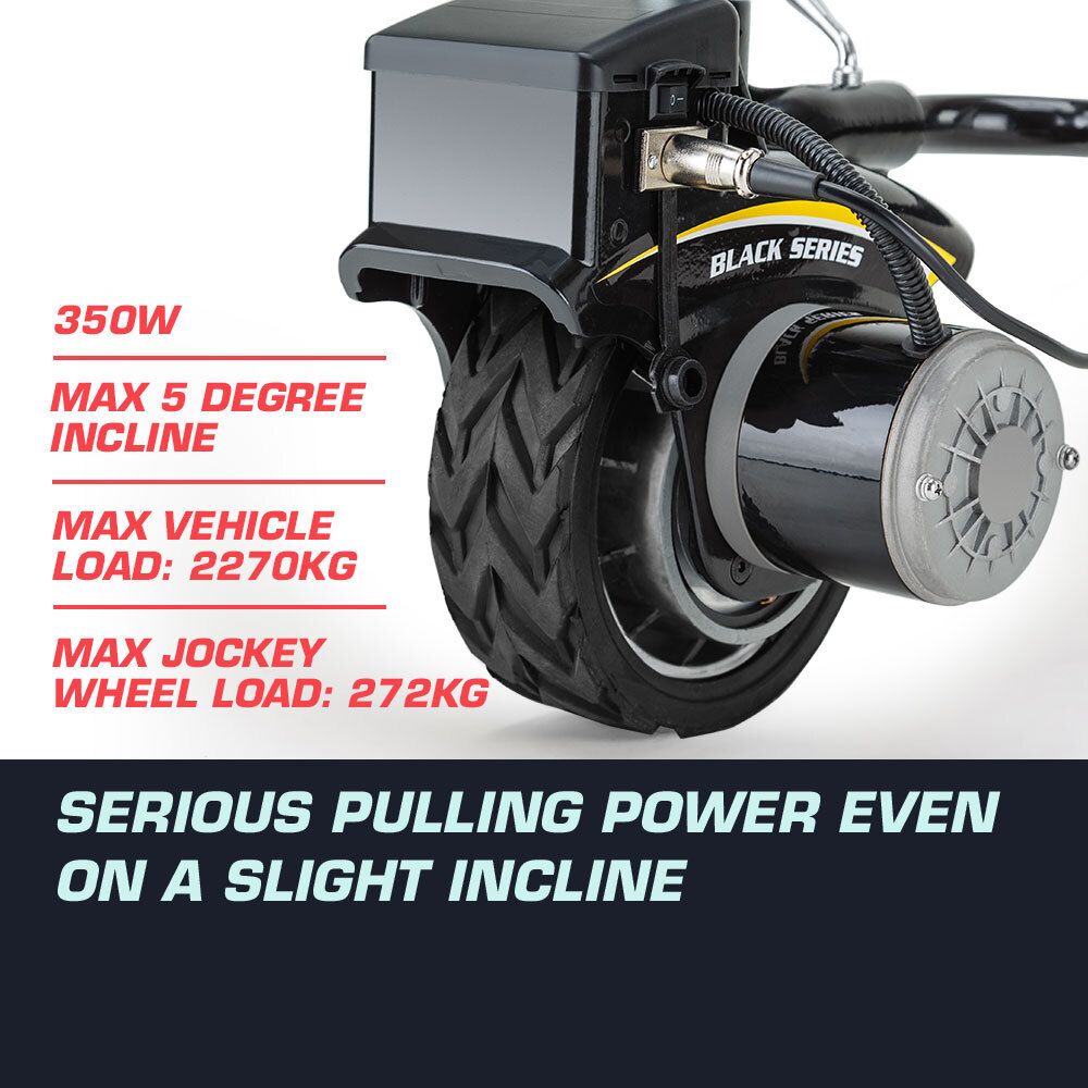 T-REX 12V 350W Motorised Jockey Wheel (2270kg, Electric Mover for Caravan) - Image 2