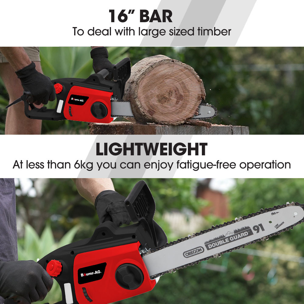 Baumr-AG 2000W Electric Chainsaw with 16-Inch Oregon Bar - Image 5