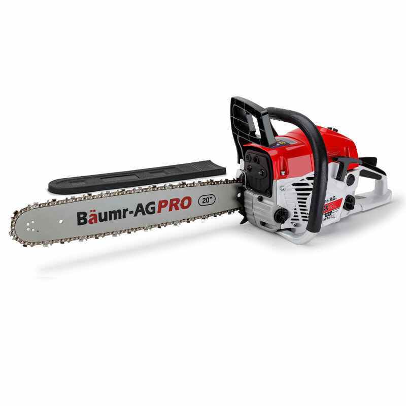Baumr-AG 52CC Petrol Commercial Chainsaw 20 Bar E-Start Chain Saw