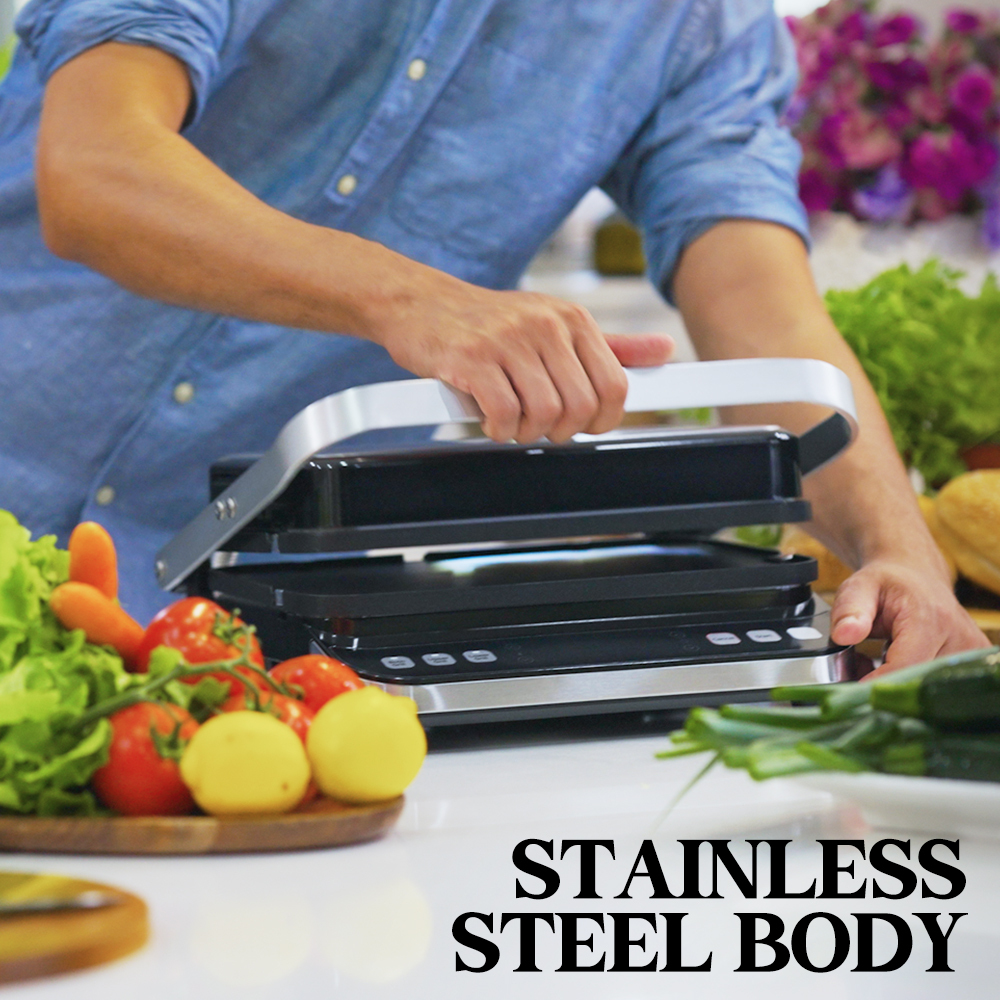 EuroChef Smart Multi Contact Grill Panini Press Maker - Image 3