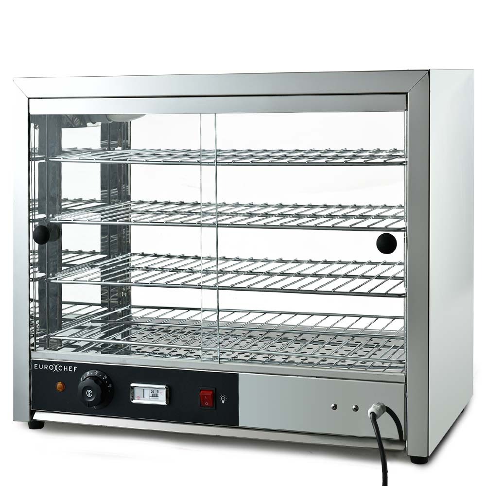 EUROCHEF 1000W 4 Tier Stainless Steel Food Warmer