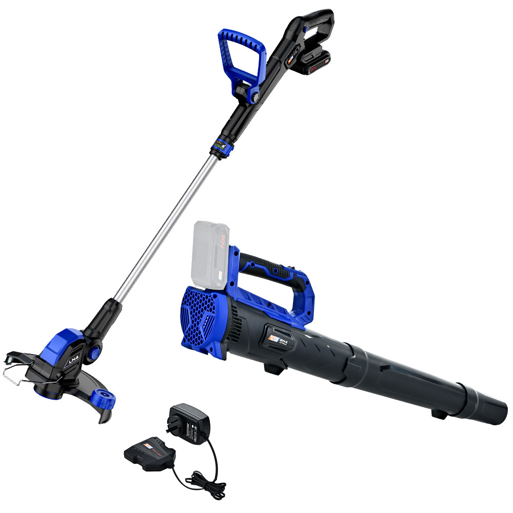 Powerblade 20V Cordless Leaf Blower & Line Trimmer Combo Kit