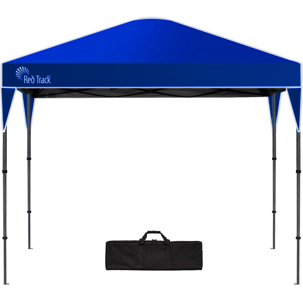RED TRACK 3.6x2.2m Ultra Compact Folding Popup Gazebo - Navy Blue