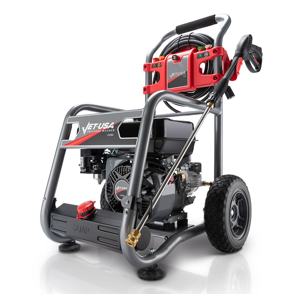 JET-USA 4800PSI Petrol Powered High Pressure Washer CX760