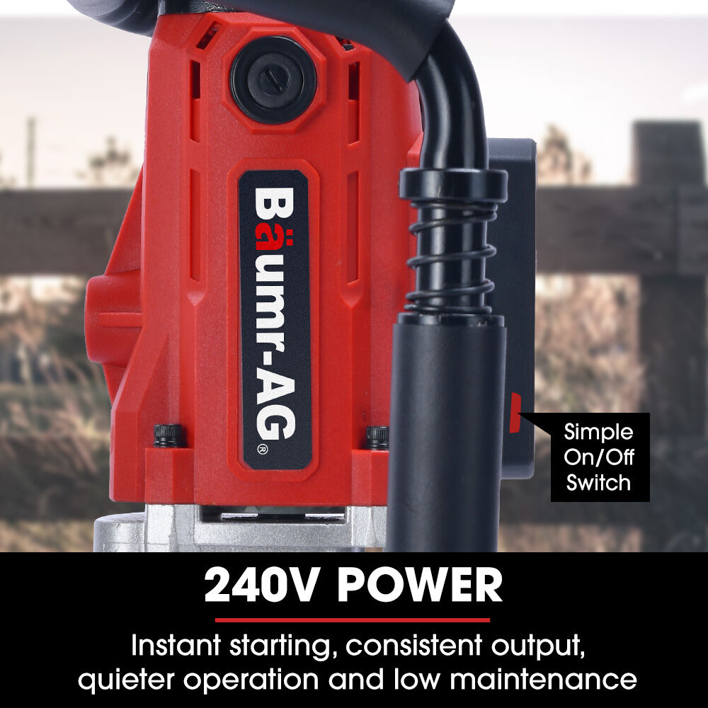 BAUMR-AG HP360e 2200W Electric Post Driver, with 2 Piling Socket Sleeves - Image 2