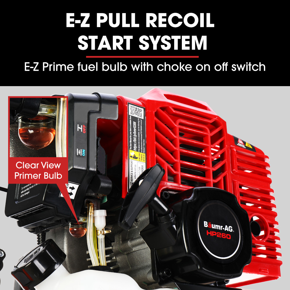 BAUMR-AG 52cc 2-Stroke Petrol Post Driver with Sockets - Image 9