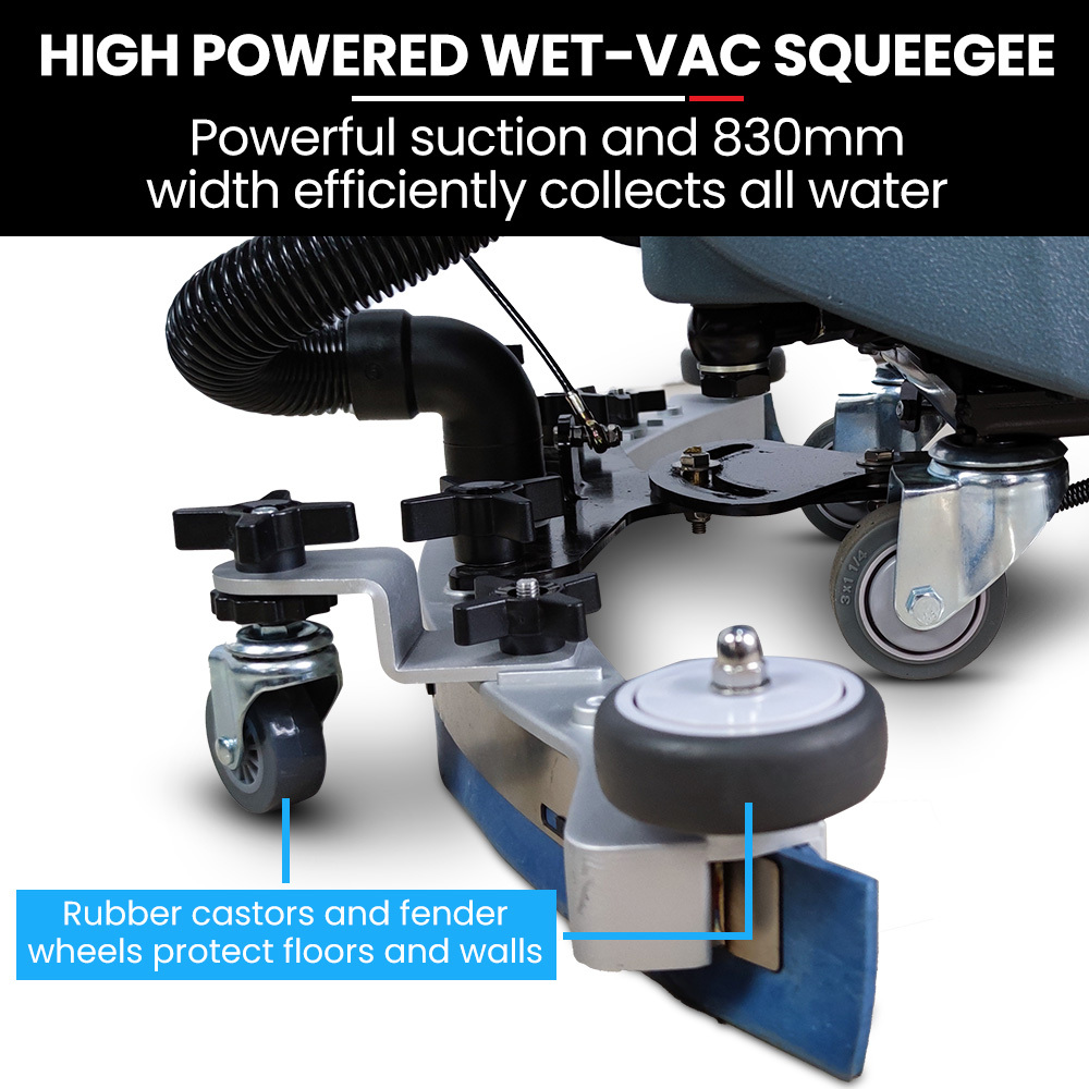 Auch FSH18 Commercial Battery Powered Floor Scrubber Dryer - Image 4