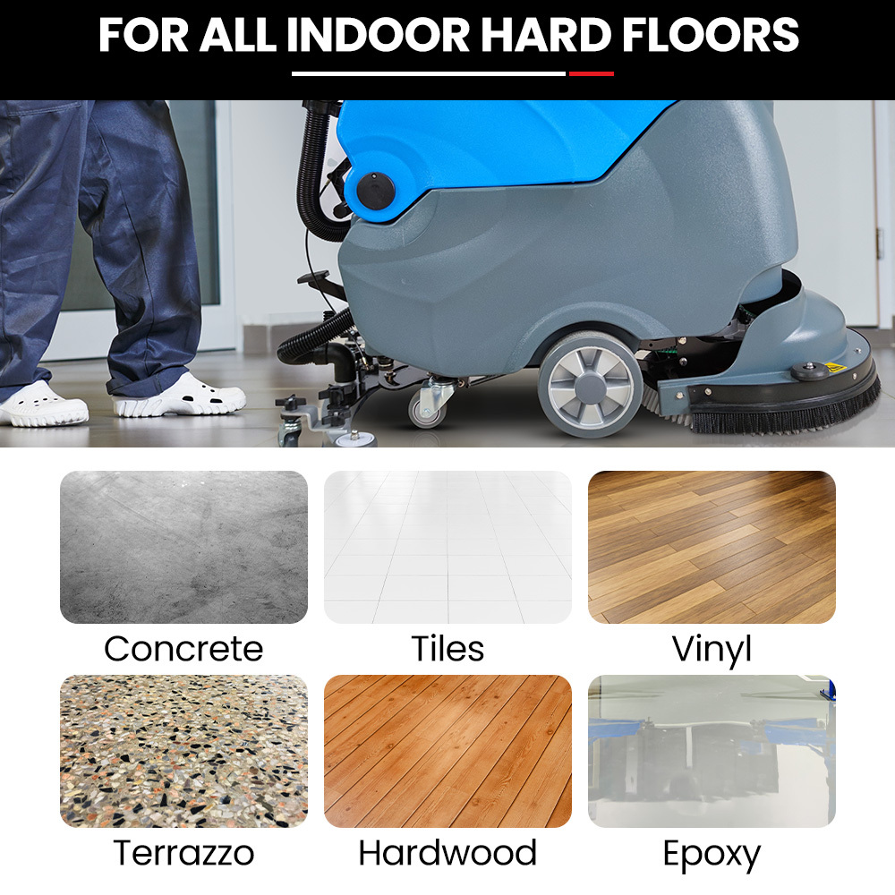 Auch FSH18 Commercial Battery Powered Floor Scrubber Dryer - Image 8
