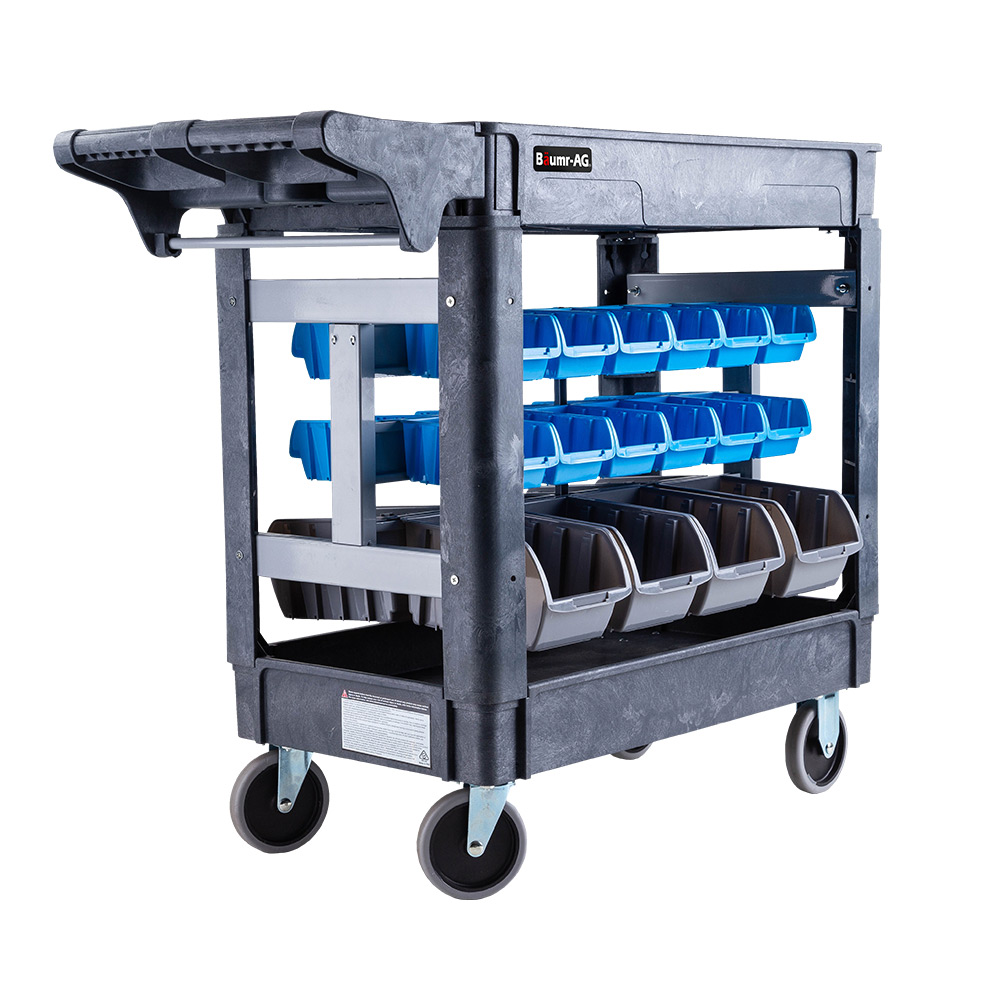 Baumr-AG Parts Bin Trolley (Service Utility Cart, Mobile Tool Workshop)