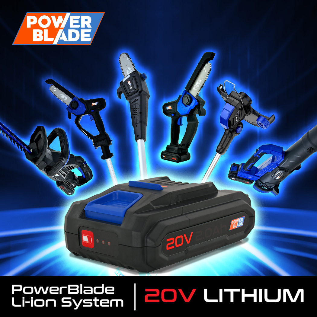 Powerblade 20V 2.0Ah Lithium-Ion Replacement Spare Battery - Image 2