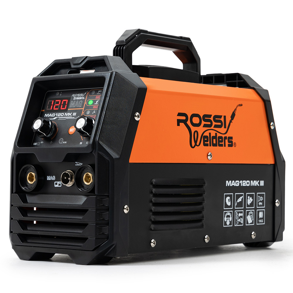 ROSSI 120 Amp 3-in-1 Portable Inverter Welder 15A Plug