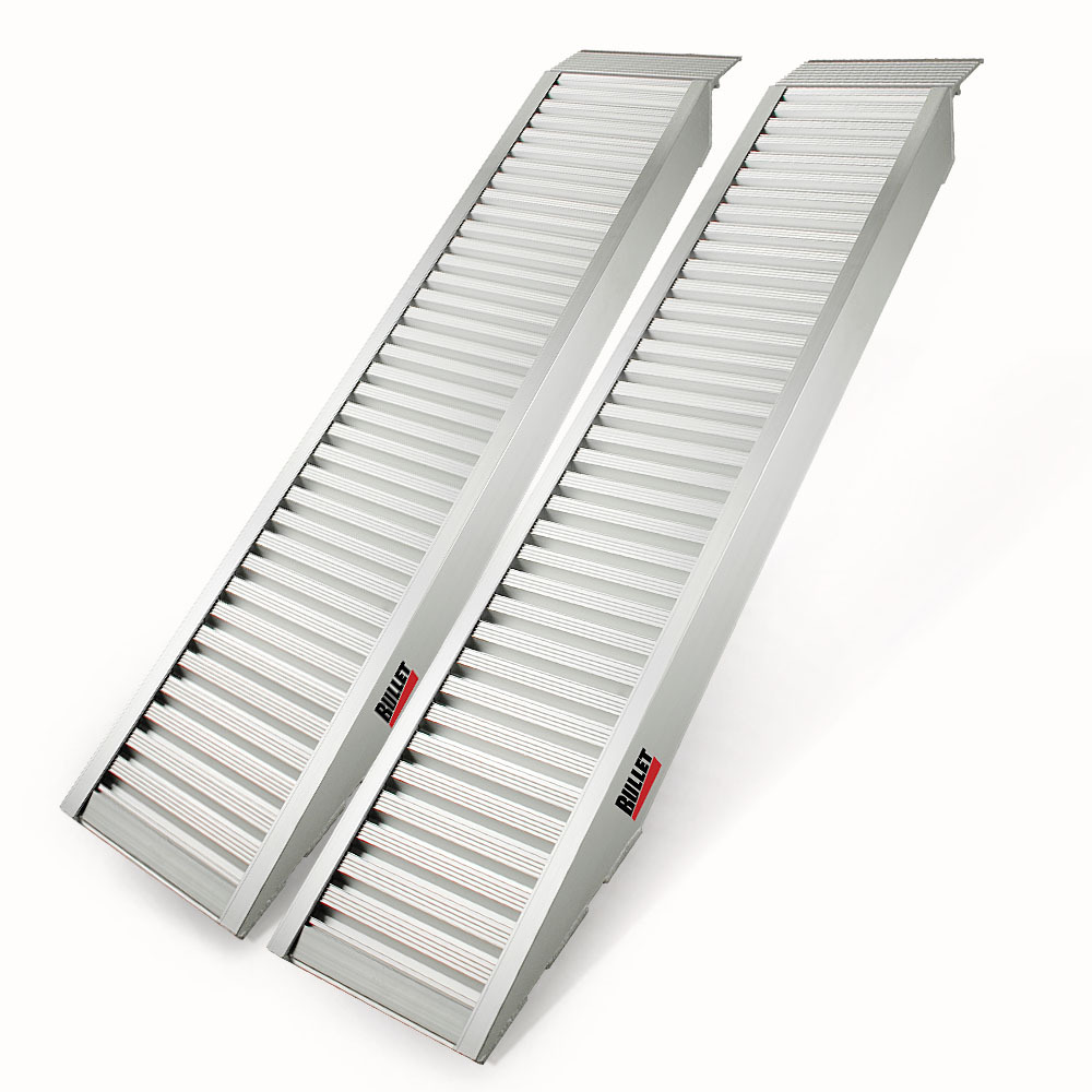 BULLET Pair of 2m Aluminum Loading Ramps 3310kg Capacity