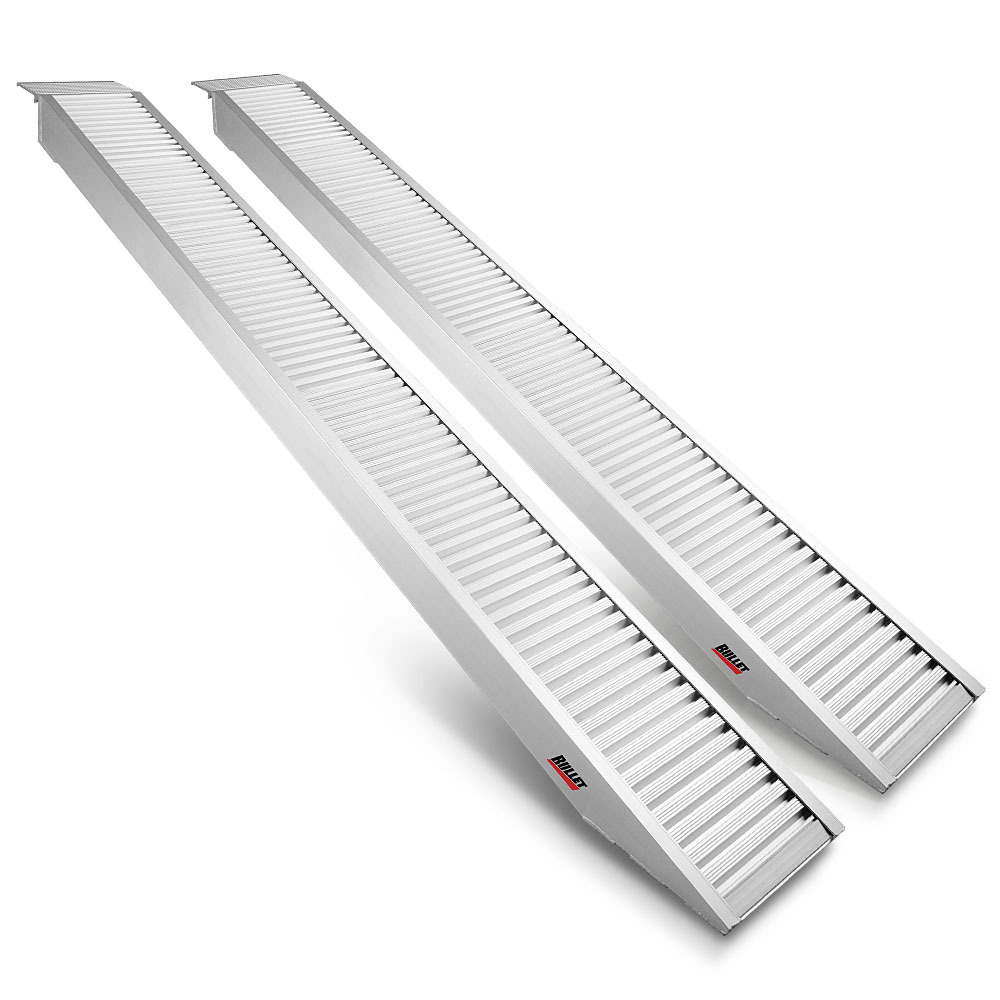 BULLET Pair of 3.2m Aluminum Loading Ramps 1820kg Capacity