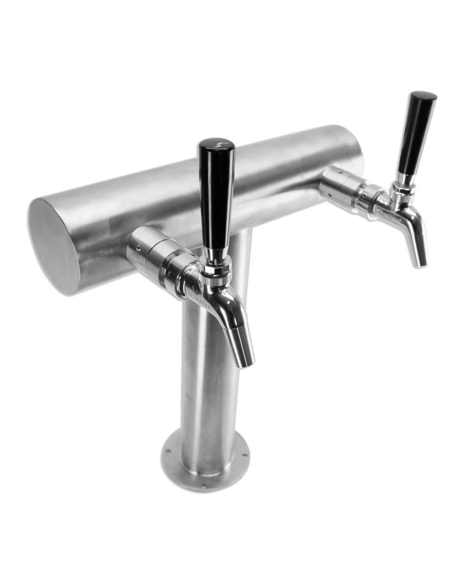 UltraT FasTap Beer Font Tower with Double Taps