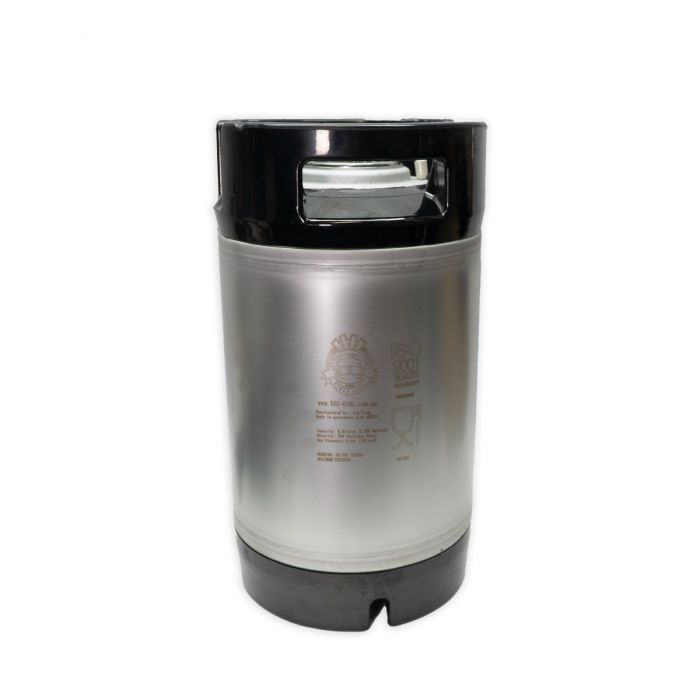 Keg King 9.5-Litre Passivated Finish Ball Lock Keg