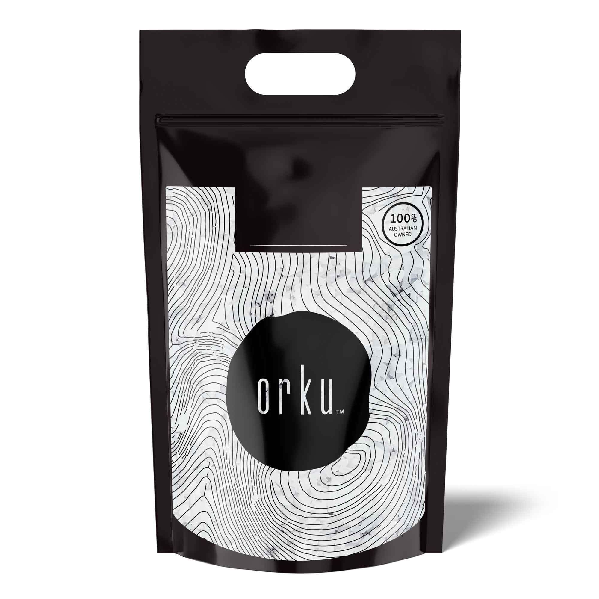 Orku 10kg Magnesium Chloride Flakes Hexahydrate - FCC USP Grade Bath Salts
