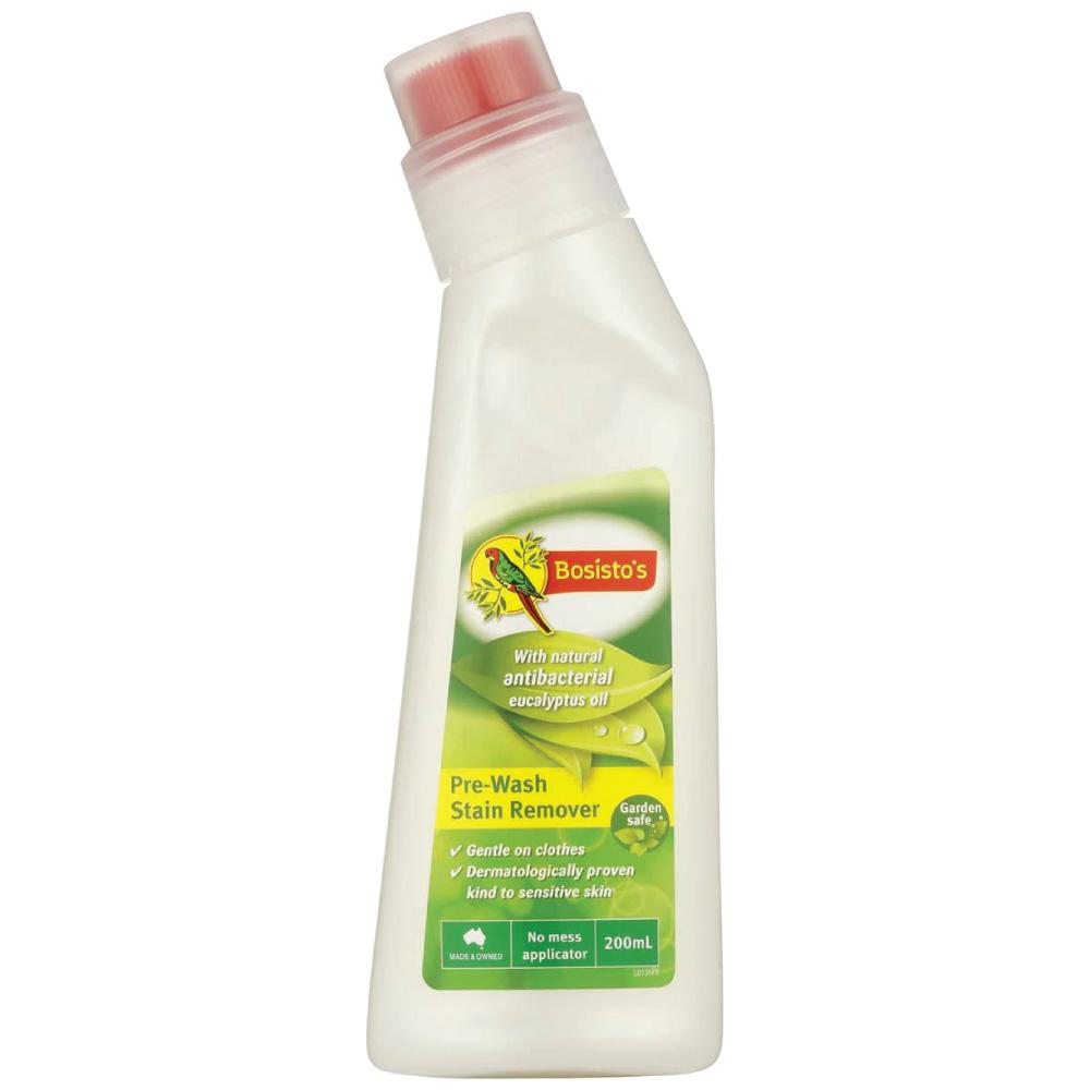 Bosisto's 200ml Pre-Wash Stain Remover Natural Eco Eucalyptus Oil Spray