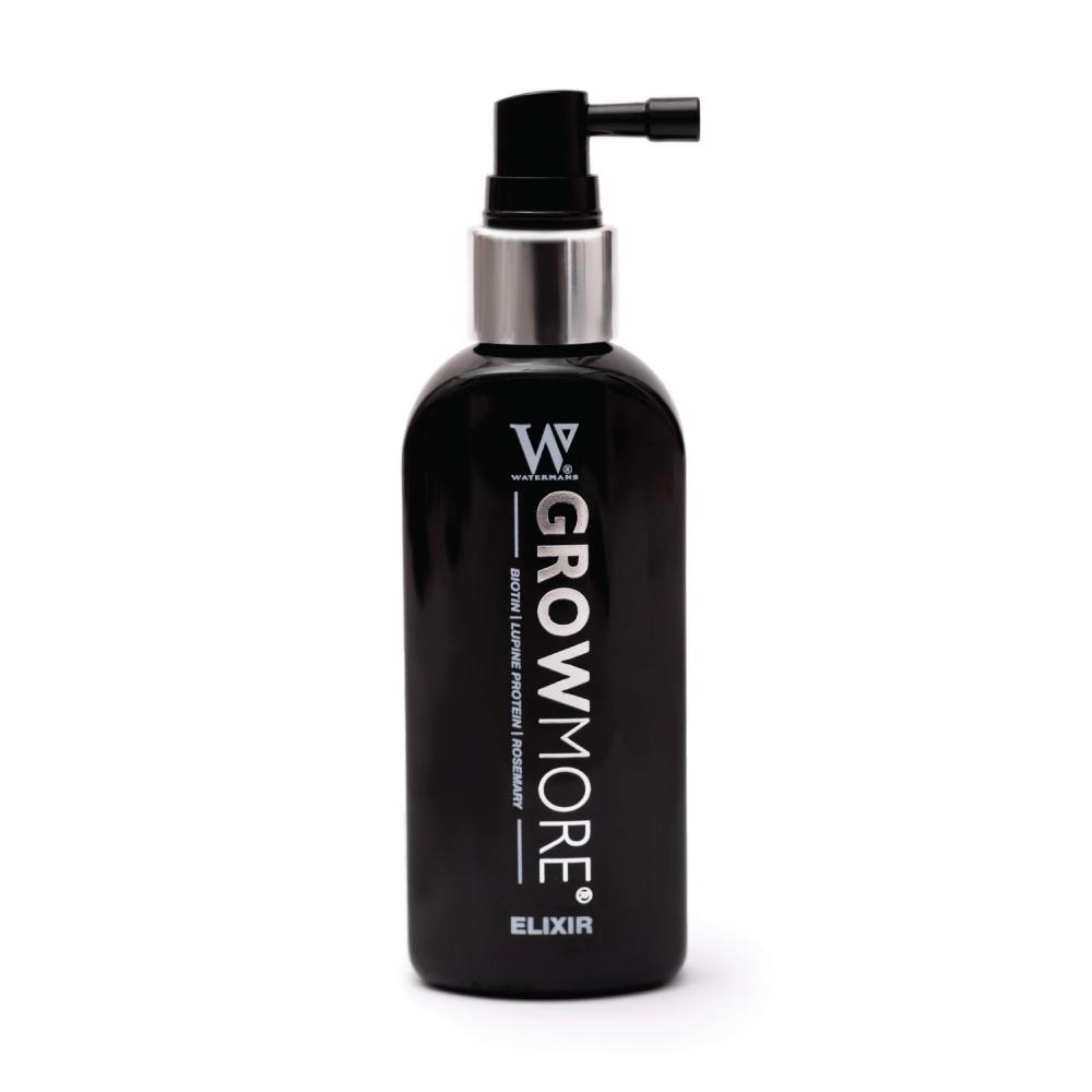 Watermans Grow More Elixir (100ml) - Biotin Hair Regrowth Scalp Serum