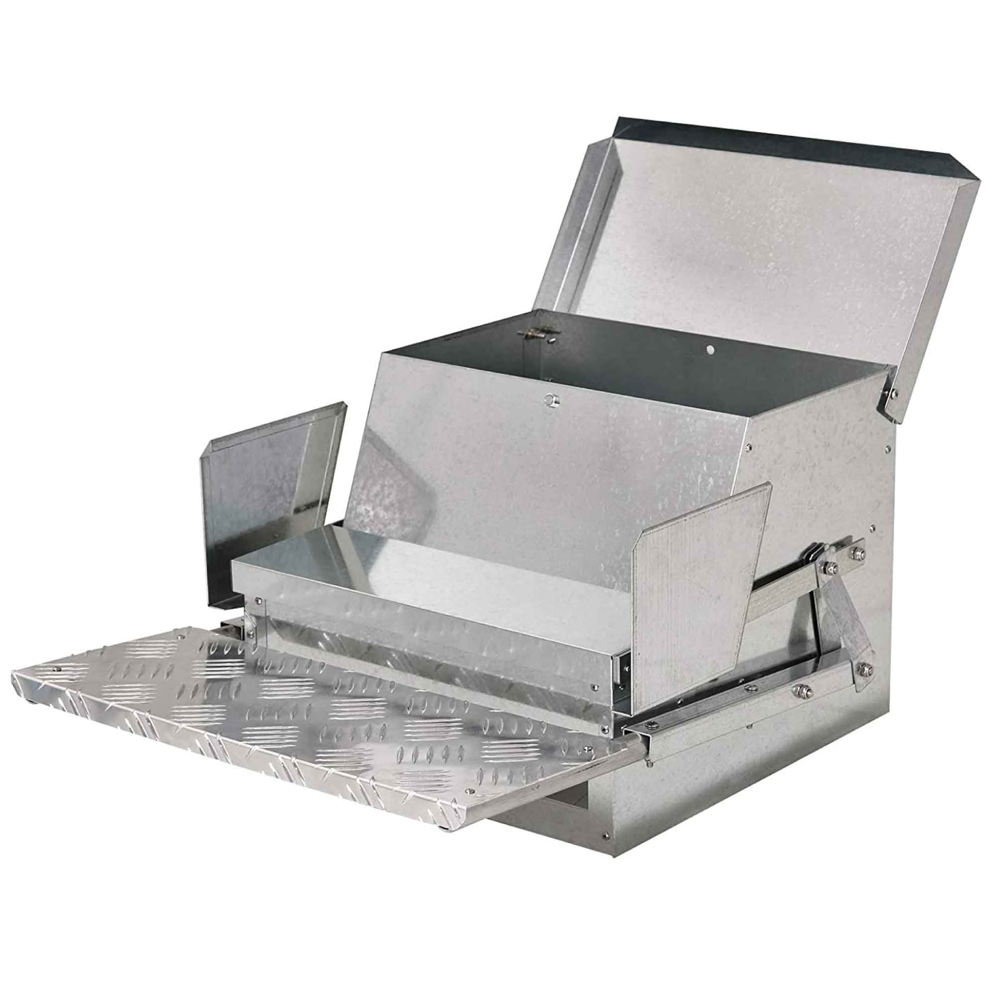9kg Automatic Aluminium Treadle Chicken Feeder