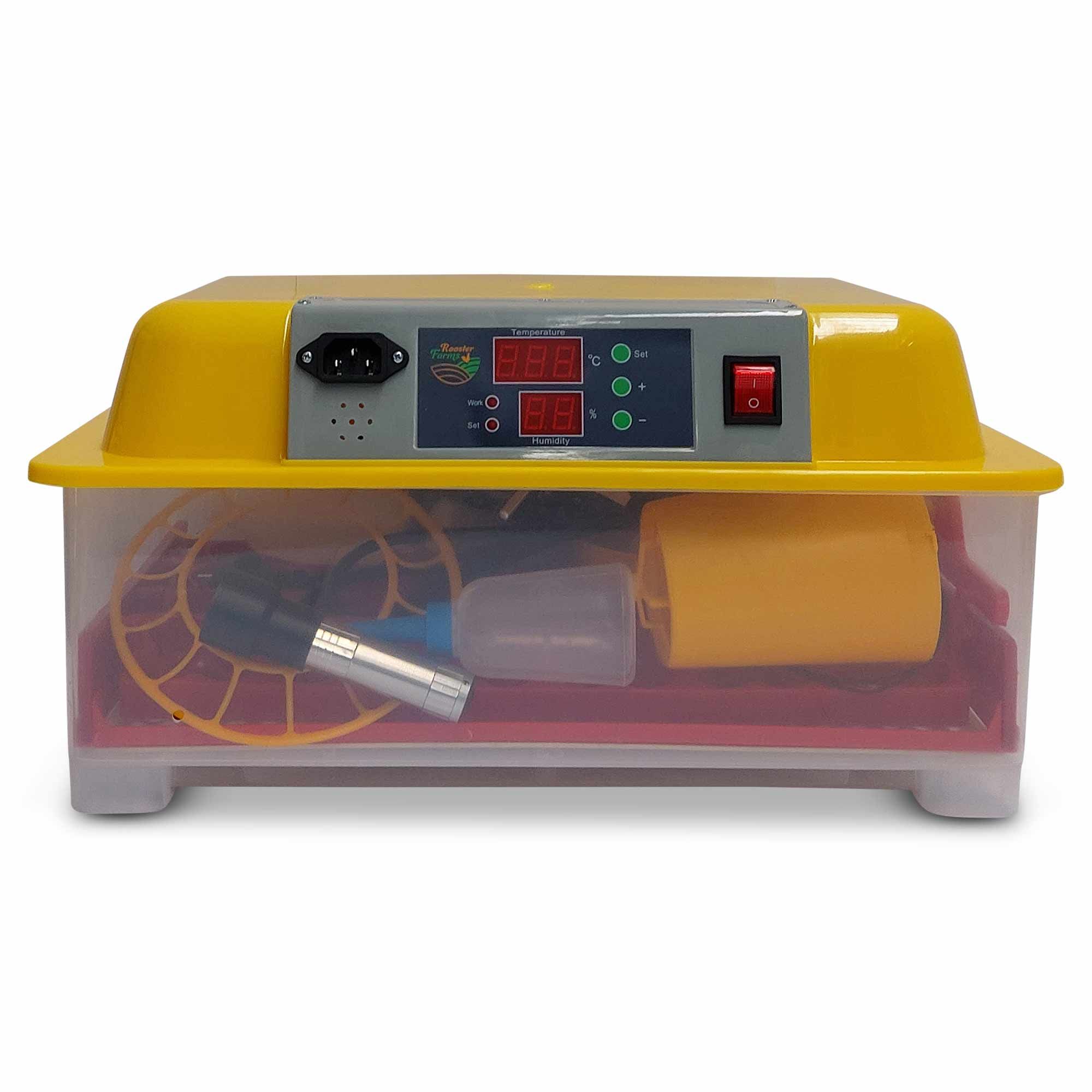 Rooster Farms Electric 24 Egg Incubator Hatching Set