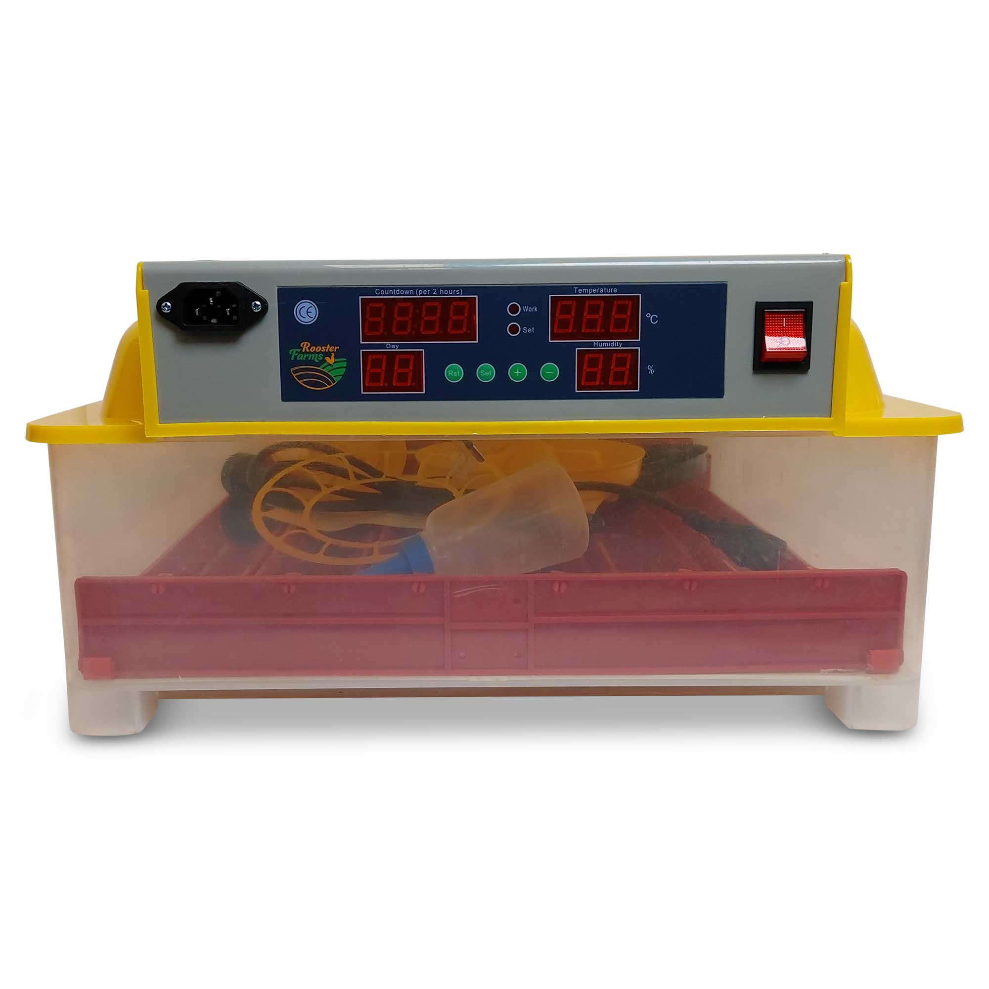 Rooster Farms Electric 60 Egg Incubator Hatching Set