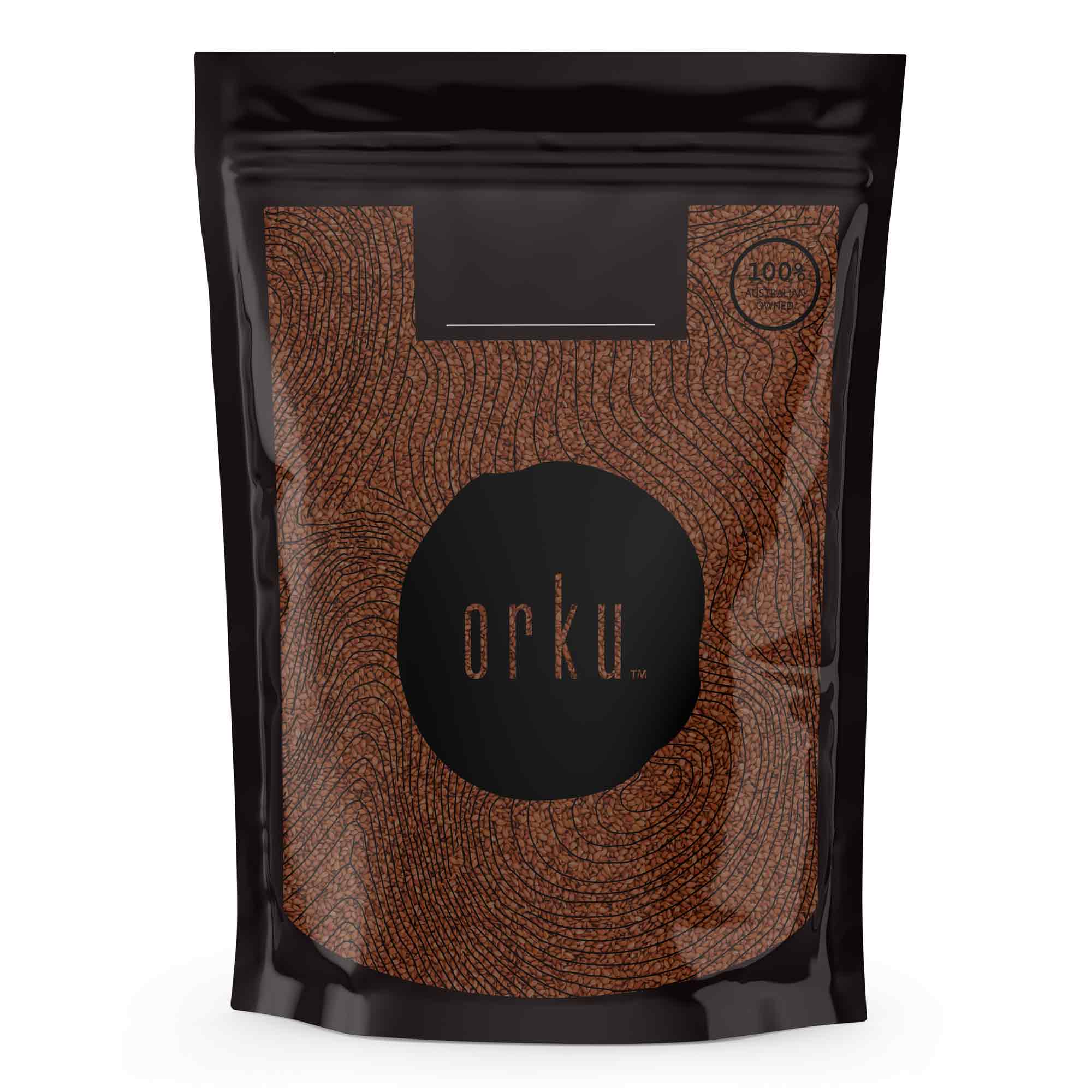 2kg Organic Brown Linseed Flaxseed Whole Grain - Non-GMO Omega 3-6