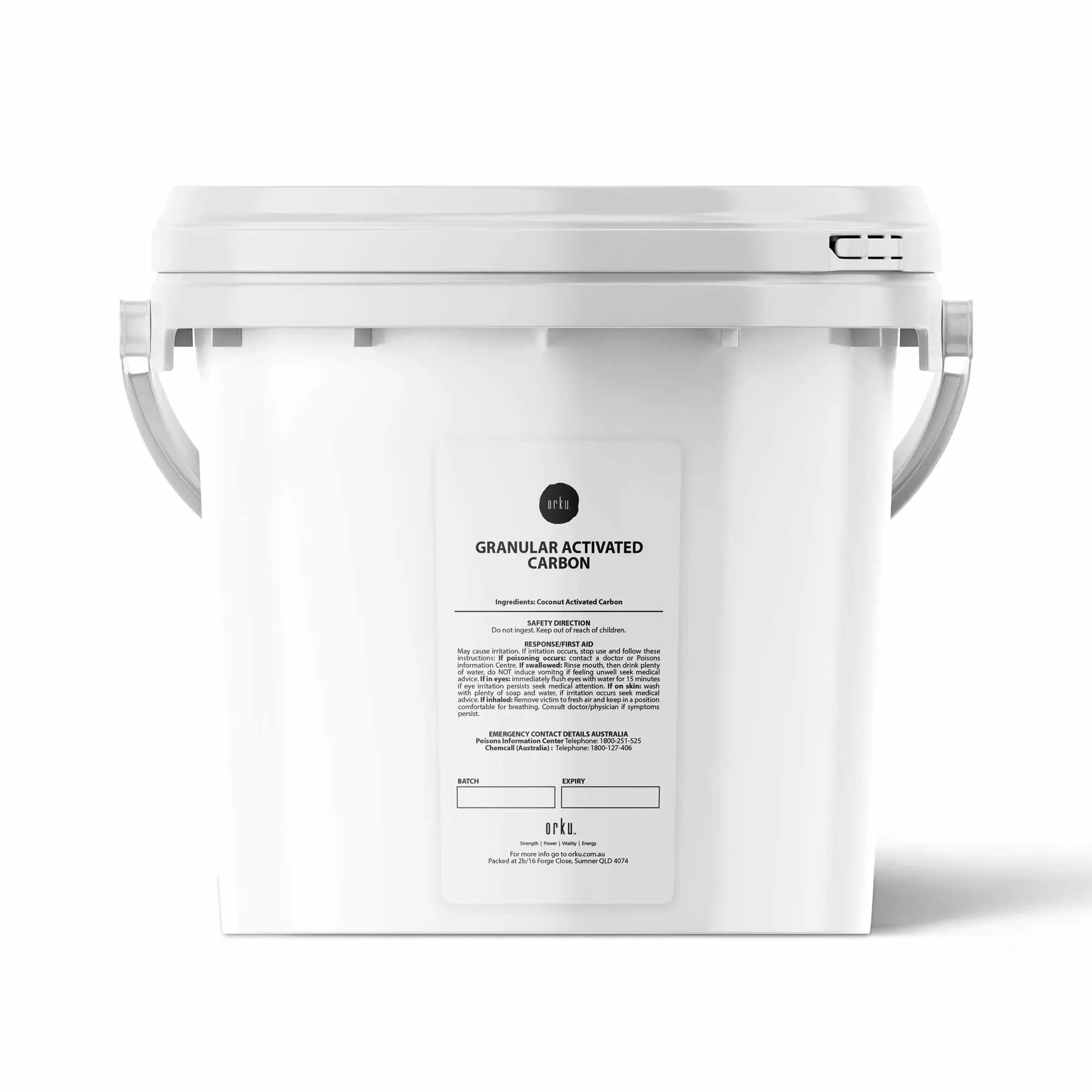 Orku 2.5kg Granular Activated Carbon Filter Media