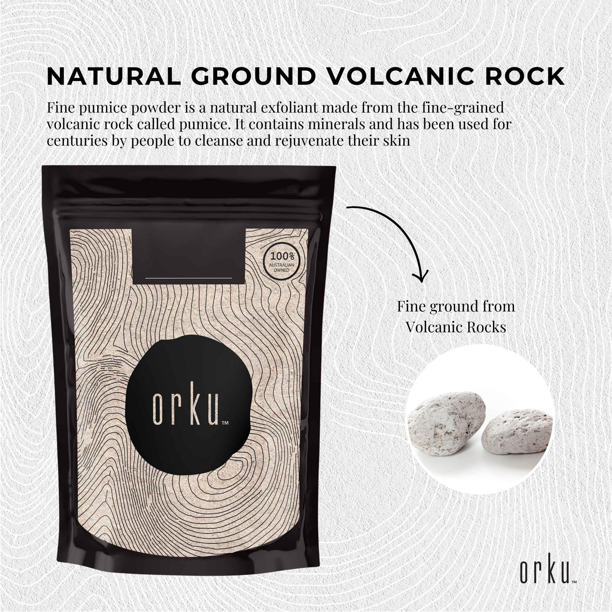 1kg Ground Pumice Stone Granular Powder - Eco Exfoliant Soap Additive - Image 6