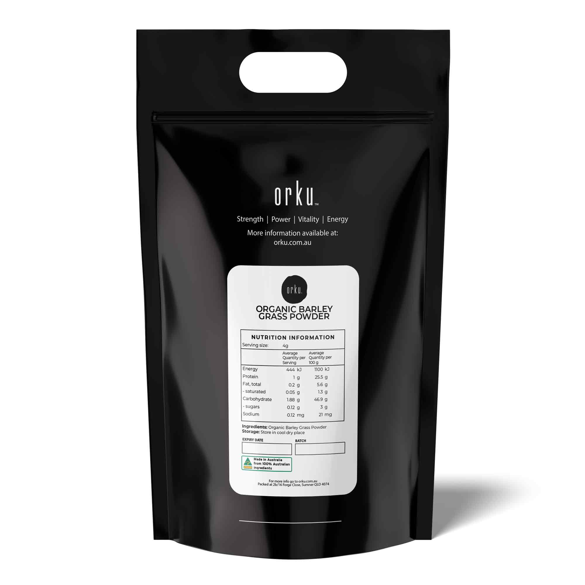 Organic Barley Grass Powder Superfood Supplement - 5kg - Image 2