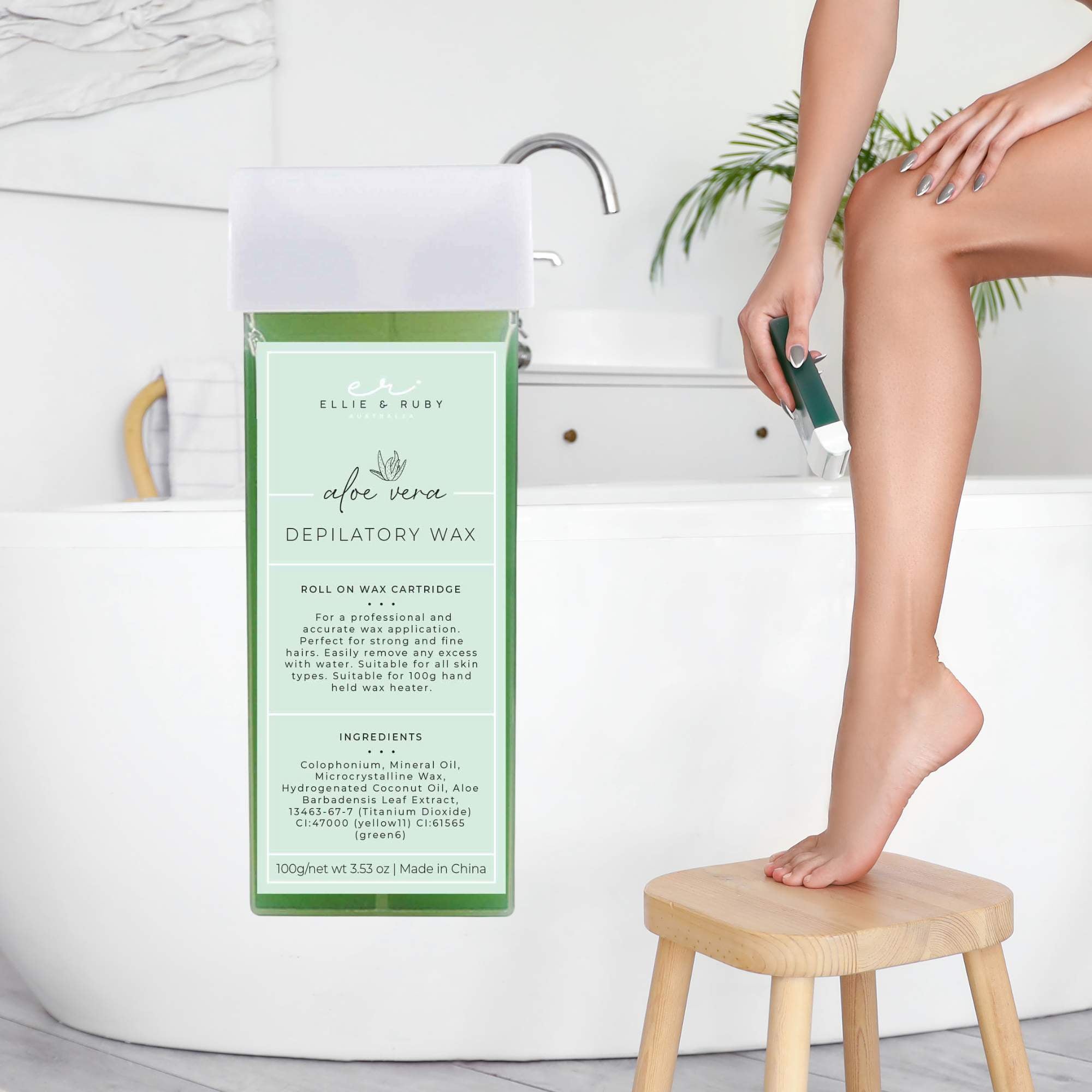 Complete Waxing Kit - Digital Wax Warmer, 100g Cartridge & 100 Pre-Cut Strips - Image 4