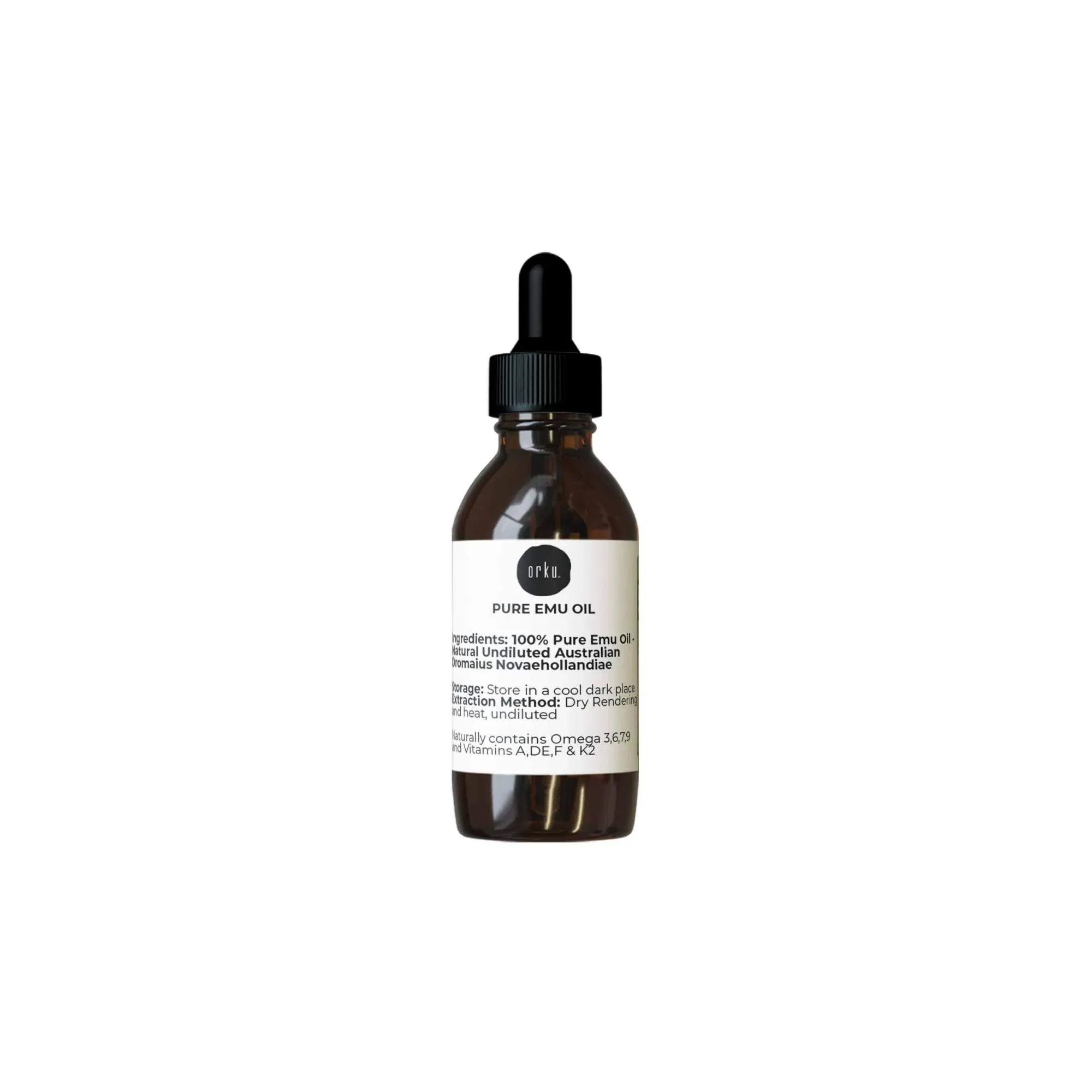 Orku 500ml Pure Emu Oil + Bonus 25ml Bottle - Australian Dromaius Novaehollandiae - Image 10