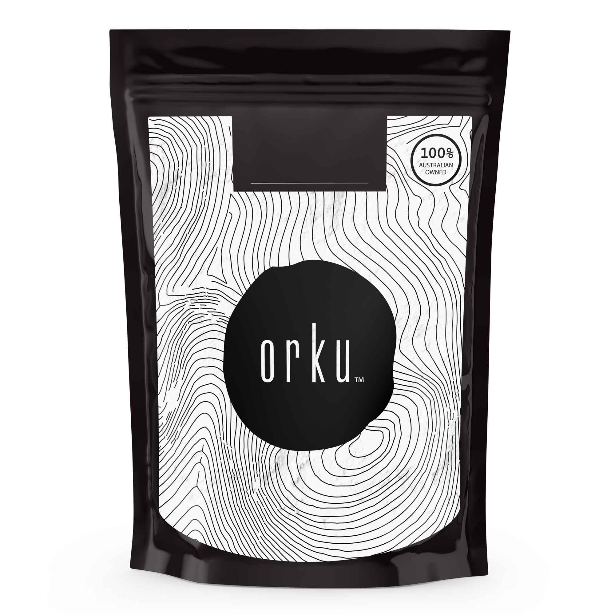 Orku 2Kg Chicory Root Inulin Powder - Unflavoured Food Ingredient