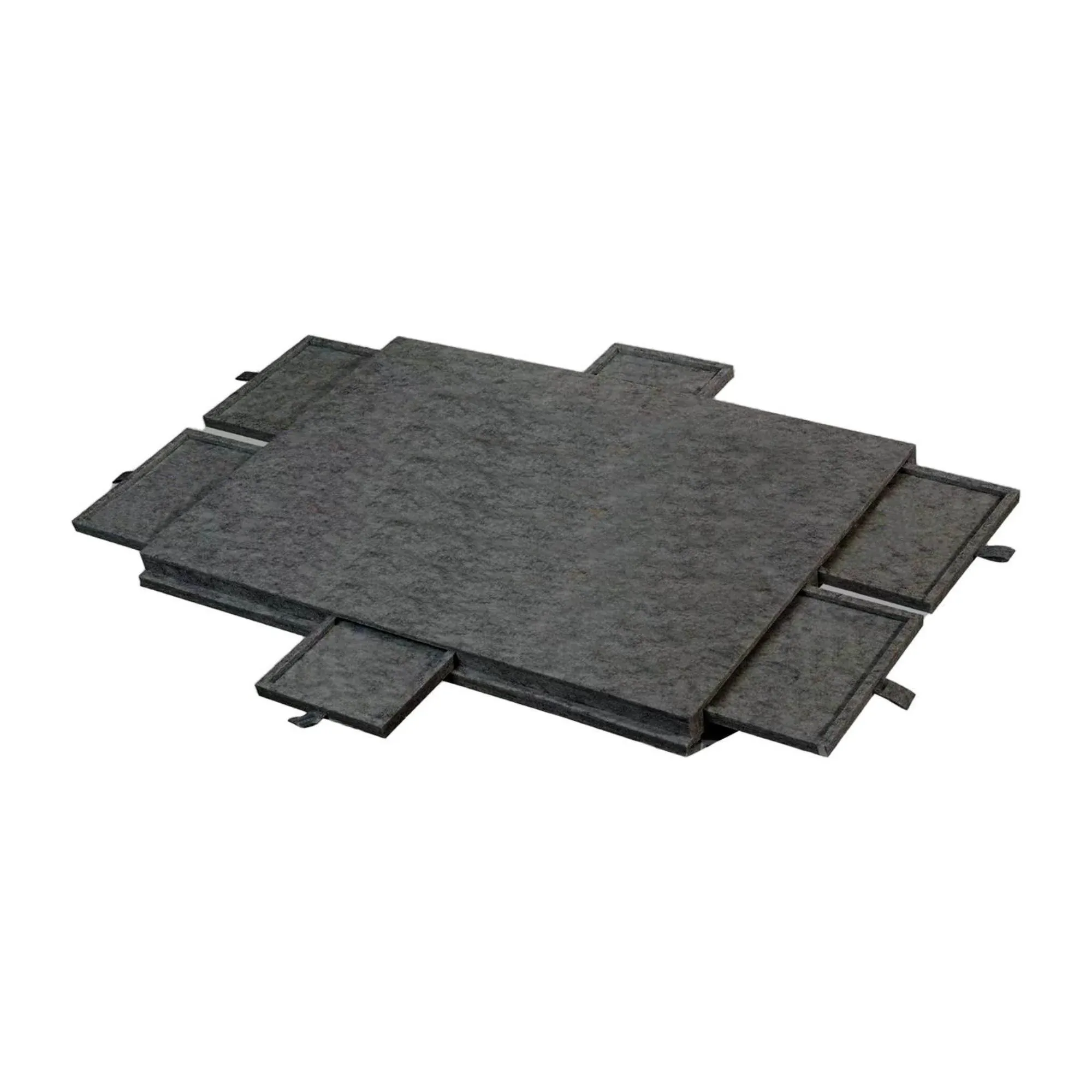Social Hike Puzzle Board 1500 pcs Felt Tilting Grey