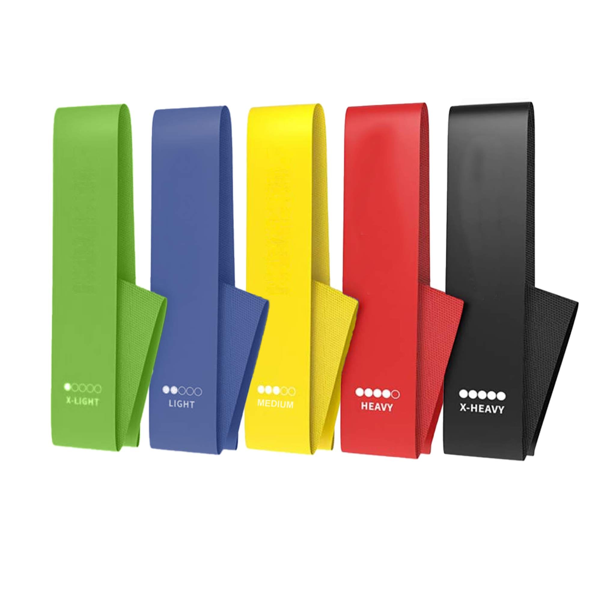 Social Hike Resistance Bands 5-Pack