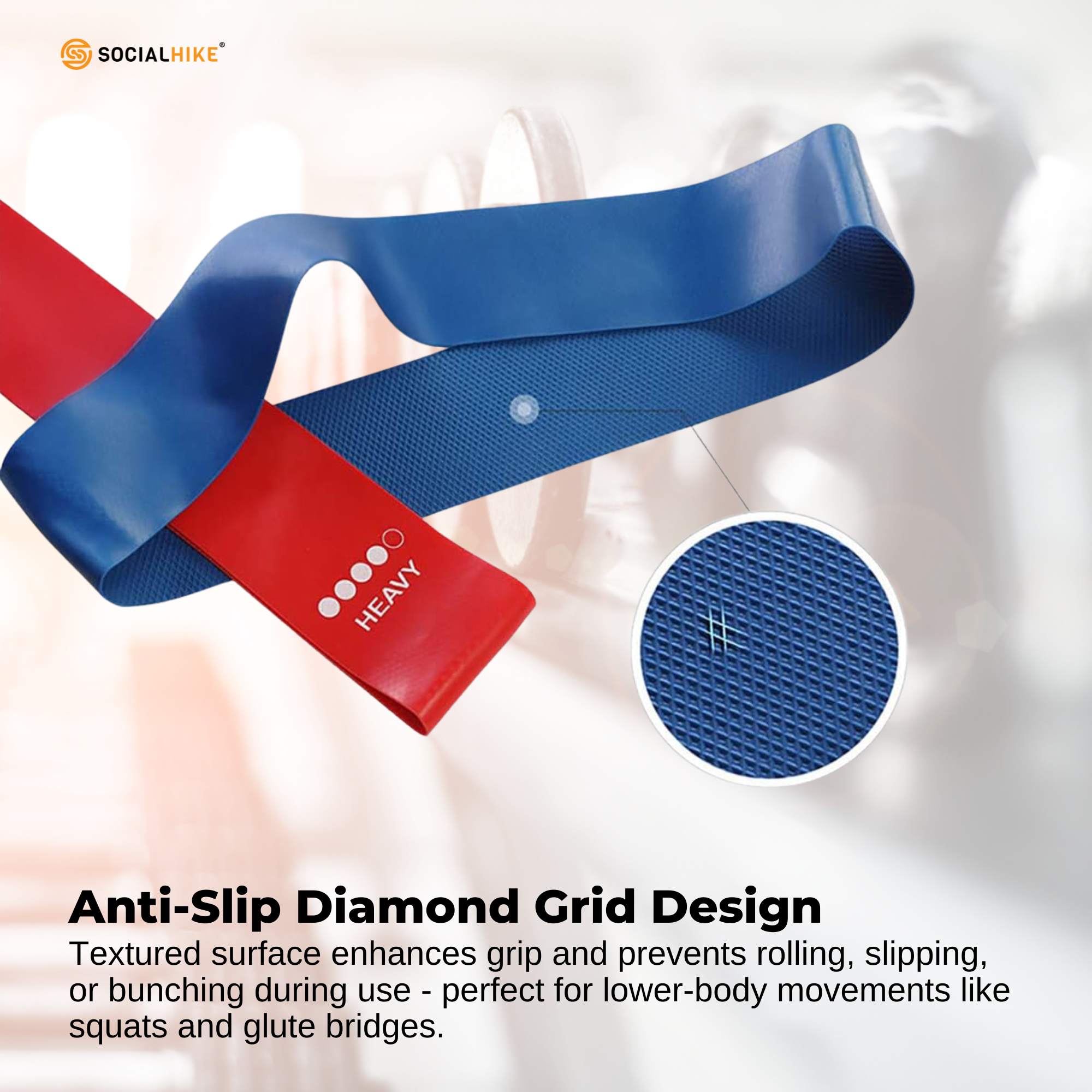 Social Hike Resistance Bands 5-Pack - Image 3