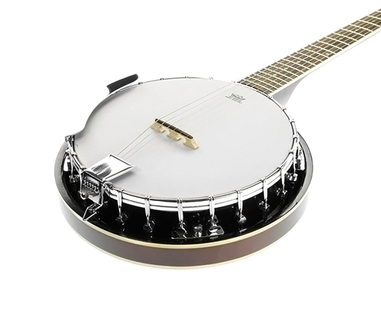 Karrera 6 String Resonator Banjo in Brown
