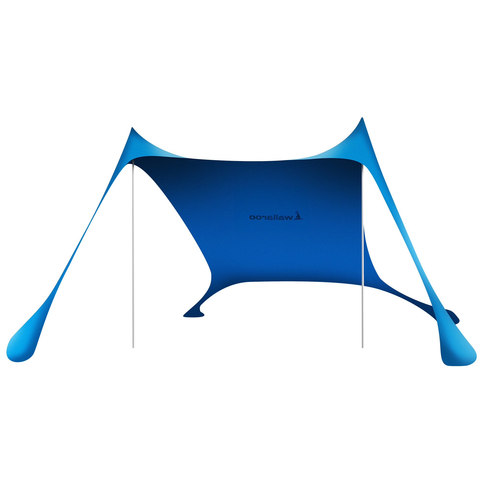 Wallaroo Beach Tent Canopy Sunshade 2x2m Blue