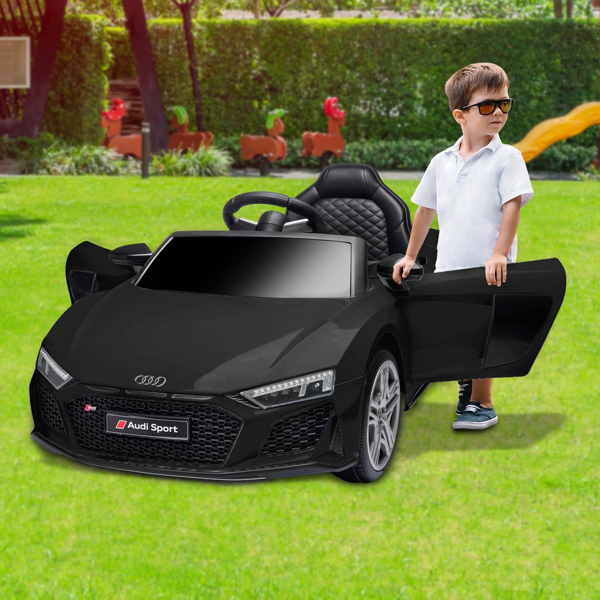 Kahuna Audi Sport Kids Electric Ride On Car Black - Image 8