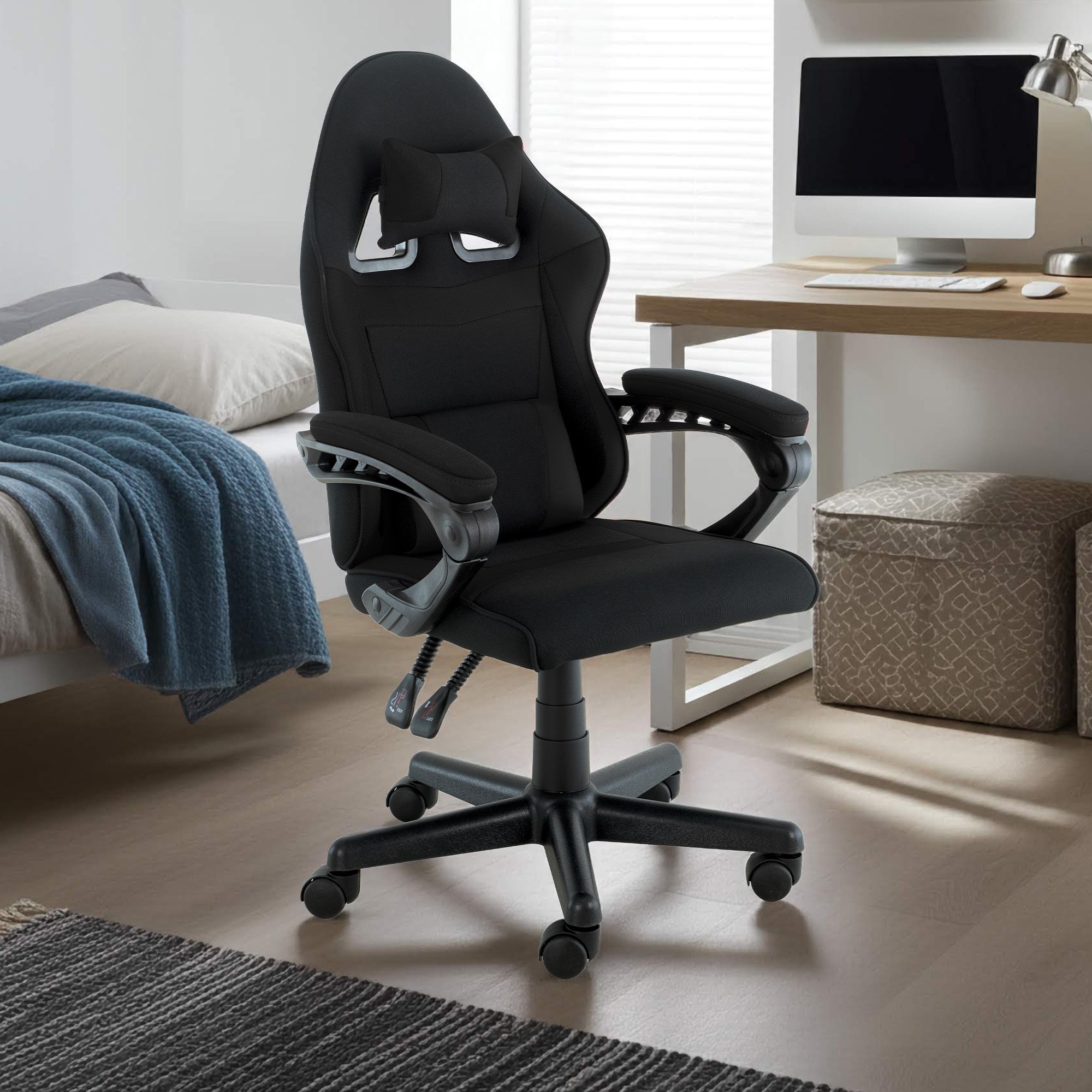 Sarantino Antre Kids Study Gaming Chair Black - Image 9