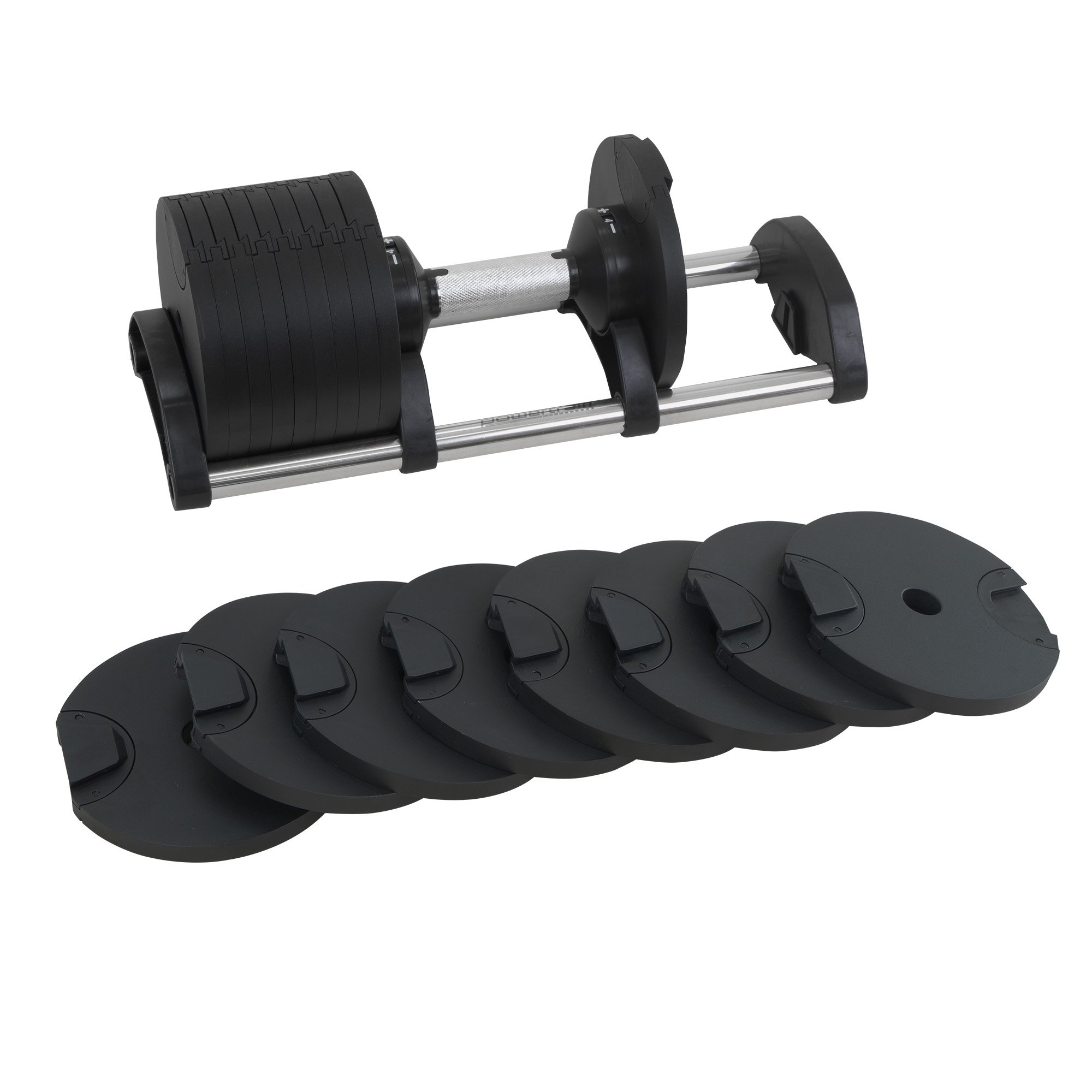 Powertrain Eon 2 x 36kg Dial-Up Adjustable Dumbbell Set - Image 4