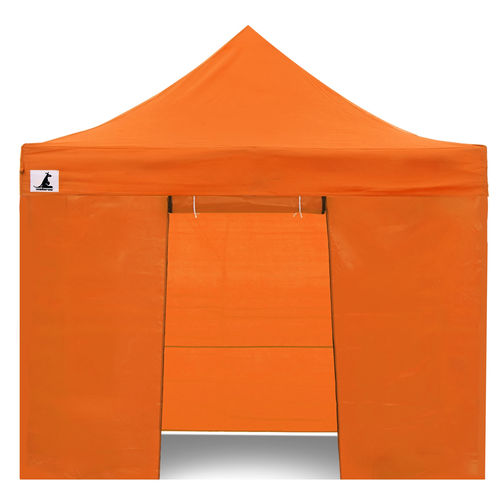 Wallaroo 3x3 Pop Up Gazebo Tent Orange - Image 4