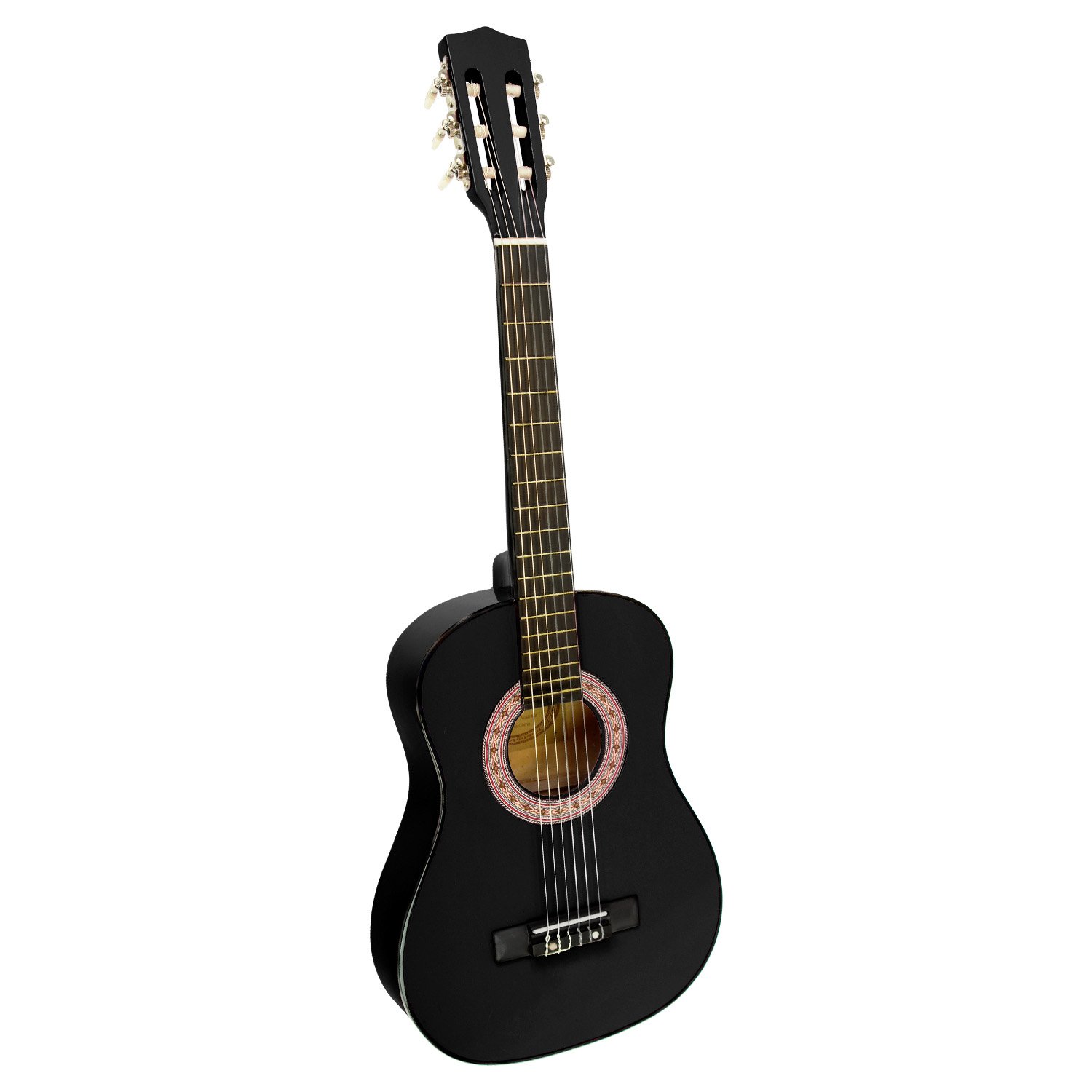 Karrera 34" Acoustic Wooden Child's Guitar – Black