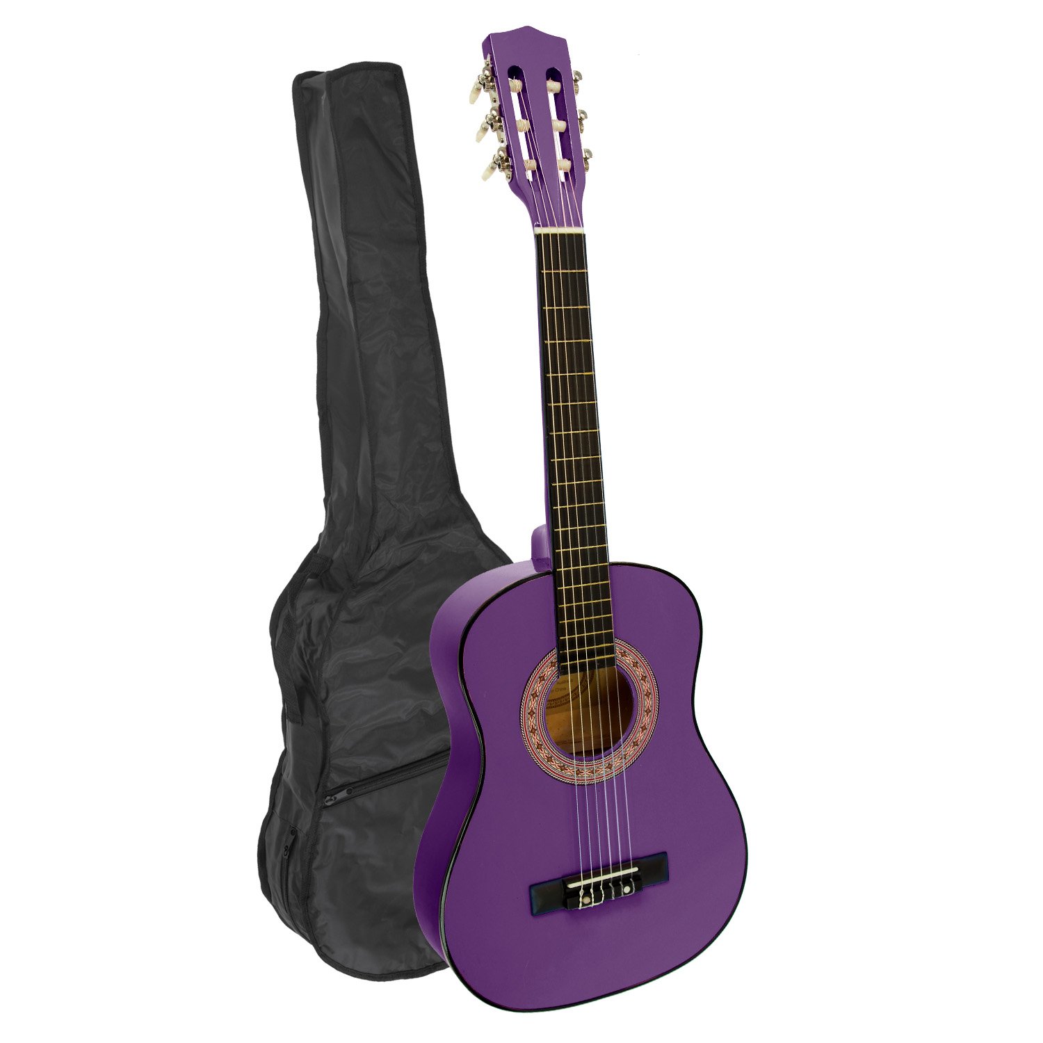 Karrera 34" Acoustic Child's Guitar – No Cutaway, Purple